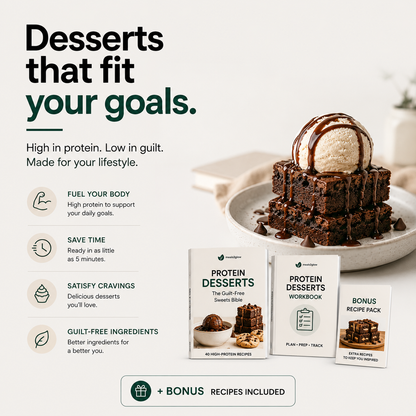 Desserts Meals2glow Cookbook